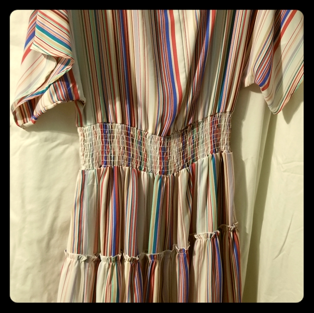 LOWEST SALE! Boutique "My Story" Stripe Dress